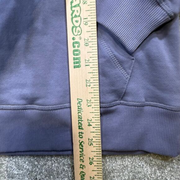 Pact NWT One For All‎ Unisex Hoodie Sweatshirt Granite Blue Small Organic Cotton - Picture 12 of 13